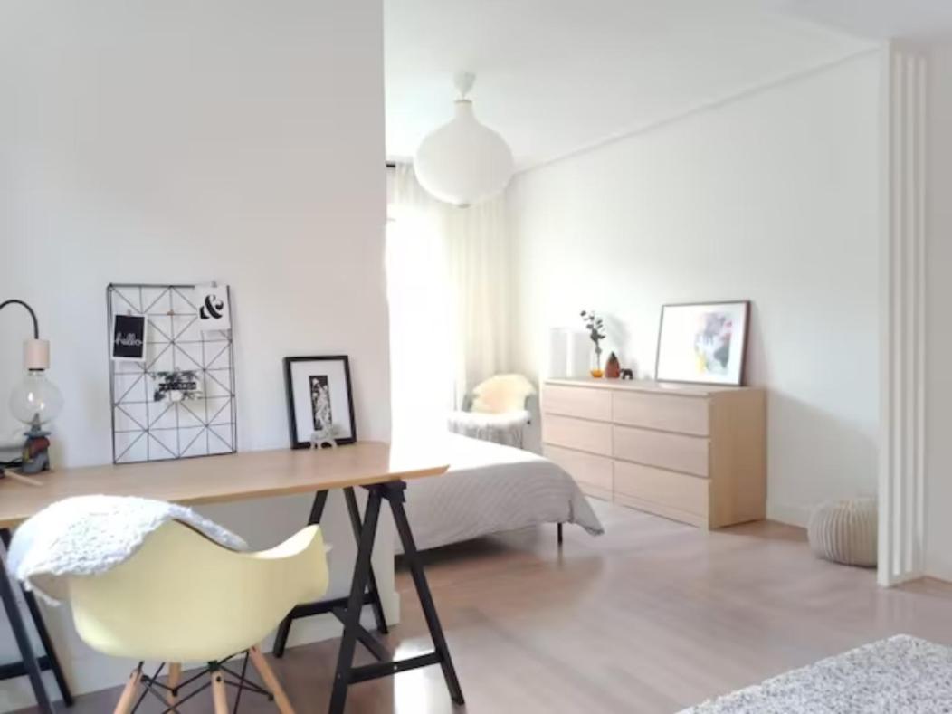 Apartamento Con Suite, Zona De Trabajo Y Yoga Wifi Y Garaje カストロ・ウルディアレス エクステリア 写真
