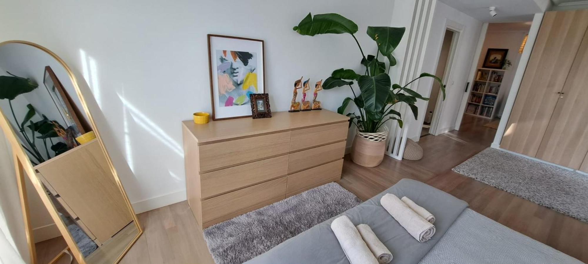 Apartamento Con Suite, Zona De Trabajo Y Yoga Wifi Y Garaje カストロ・ウルディアレス エクステリア 写真